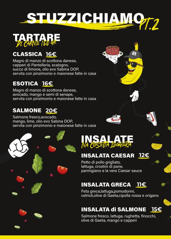 Menu di Banana Republic 