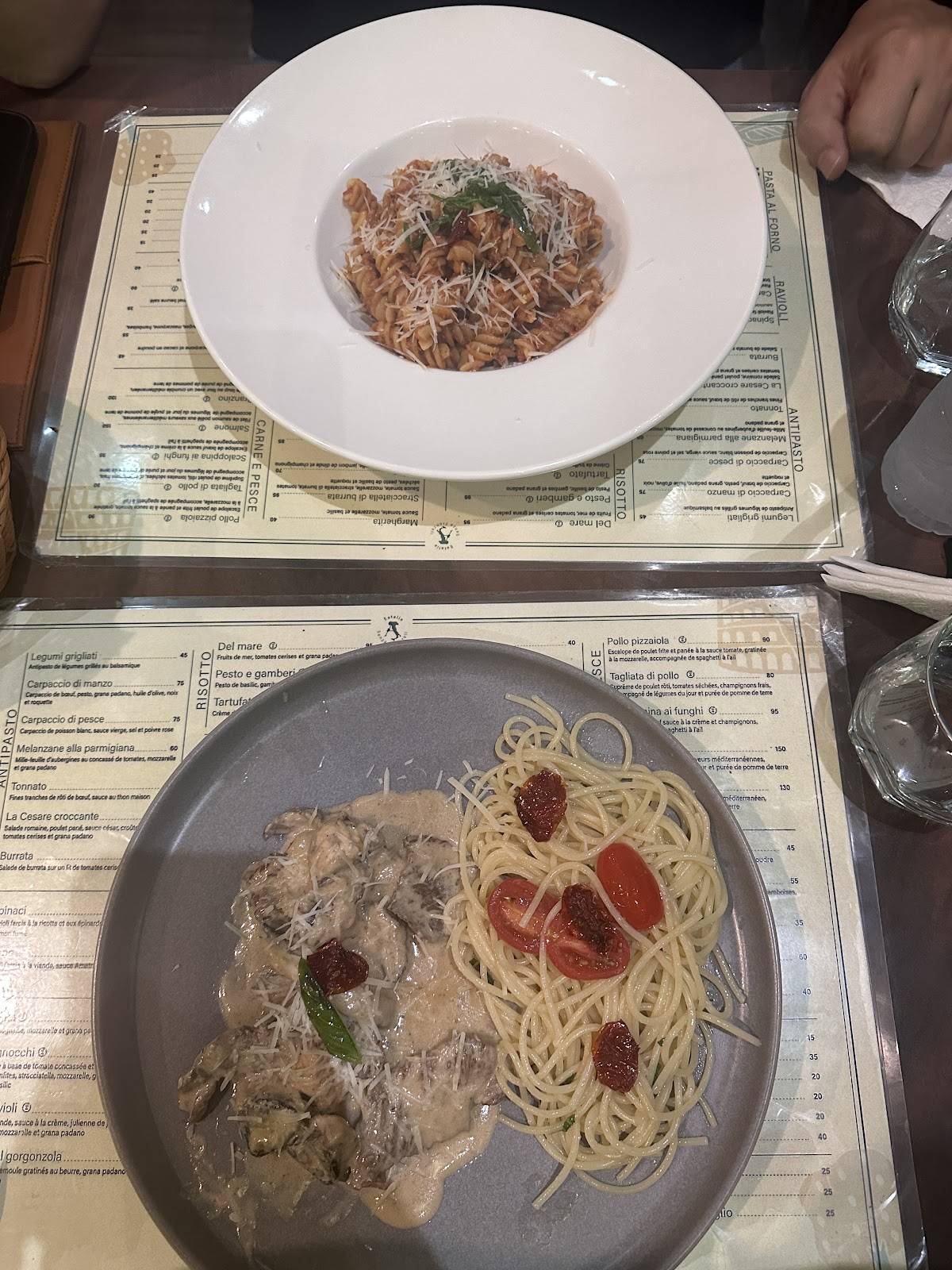 Menu de EATALIA RABAT RESTAURANT ITALIEN