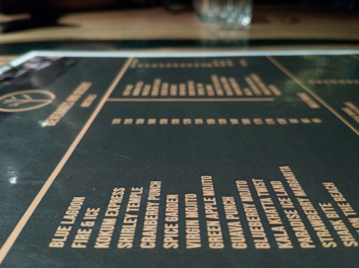 Forrest - Rooftop Kitchen menu