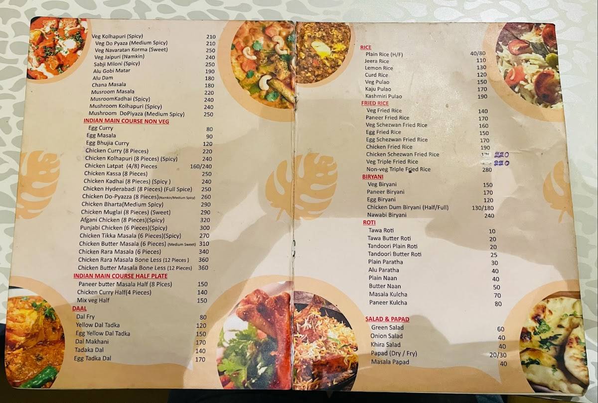 MASTERCHEF ROURKELA menu