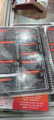 Refreshment point menu