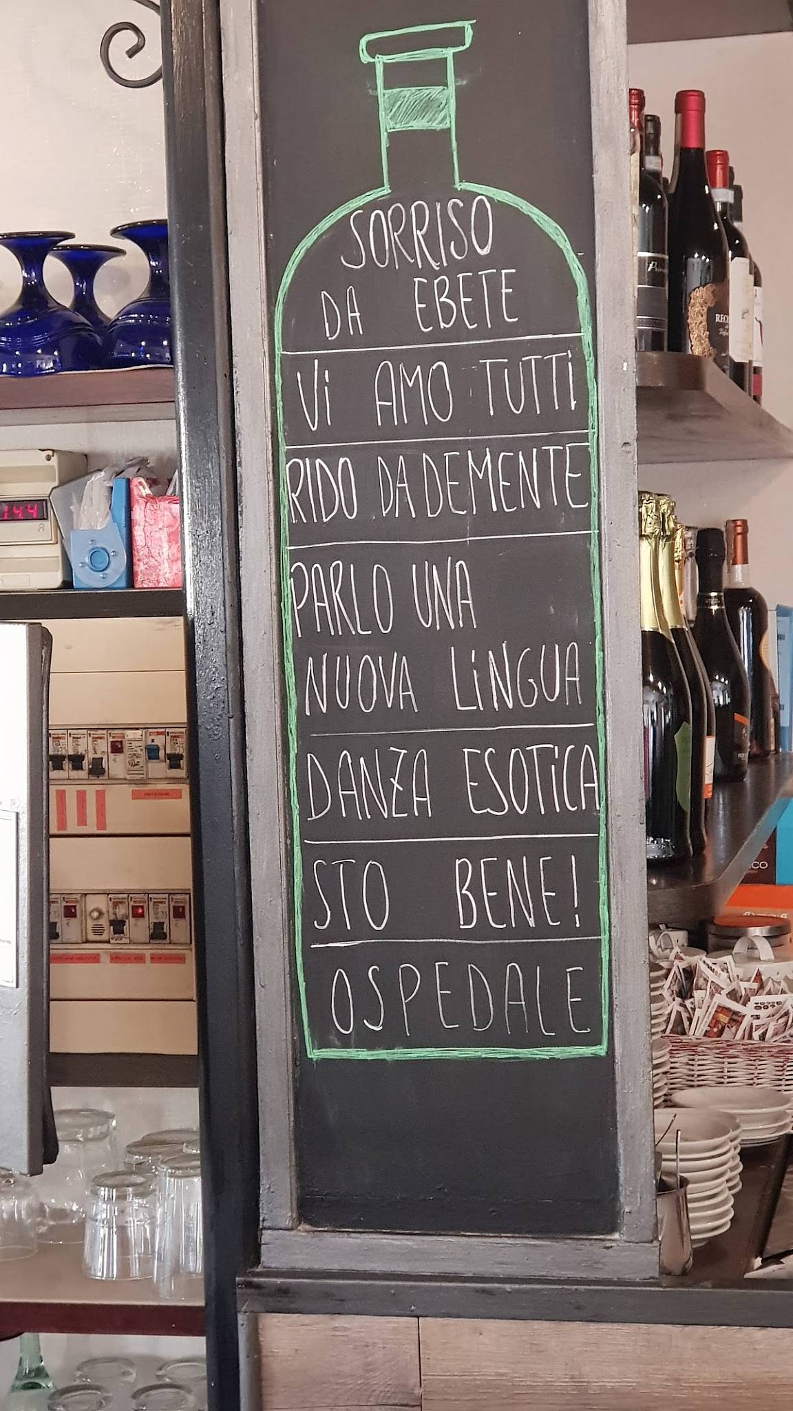 Menu di La Rocca d'Oro 