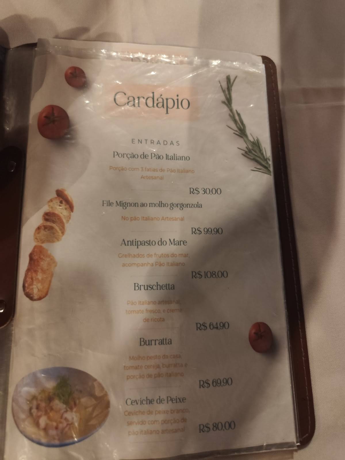 Ristorante Italiano Skipper cardápio