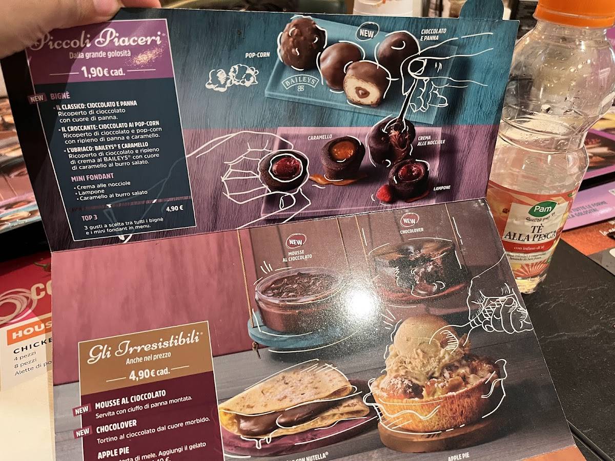 Menu de Roadhouse Restaurant Roma Termini