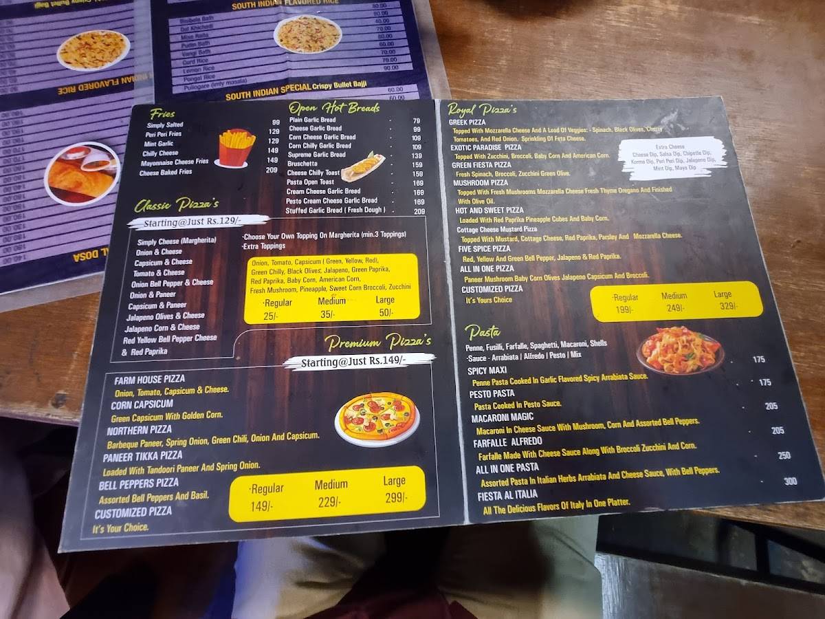 Ravi's Kitchen menu