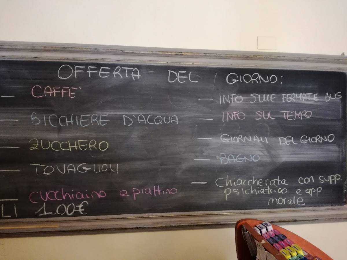 Menu di Caffè Riozzo 