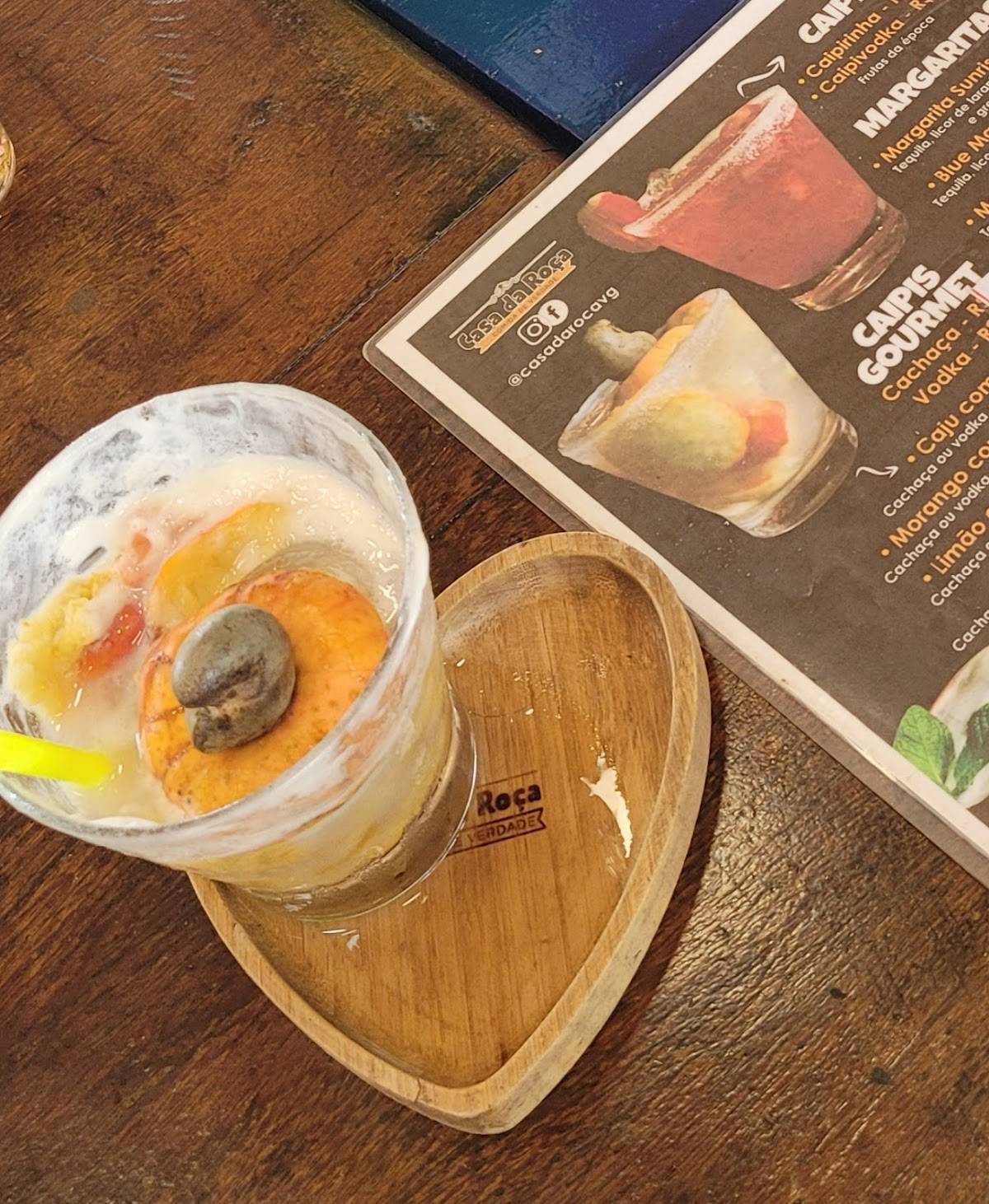 Casa da Roça VG cardápio