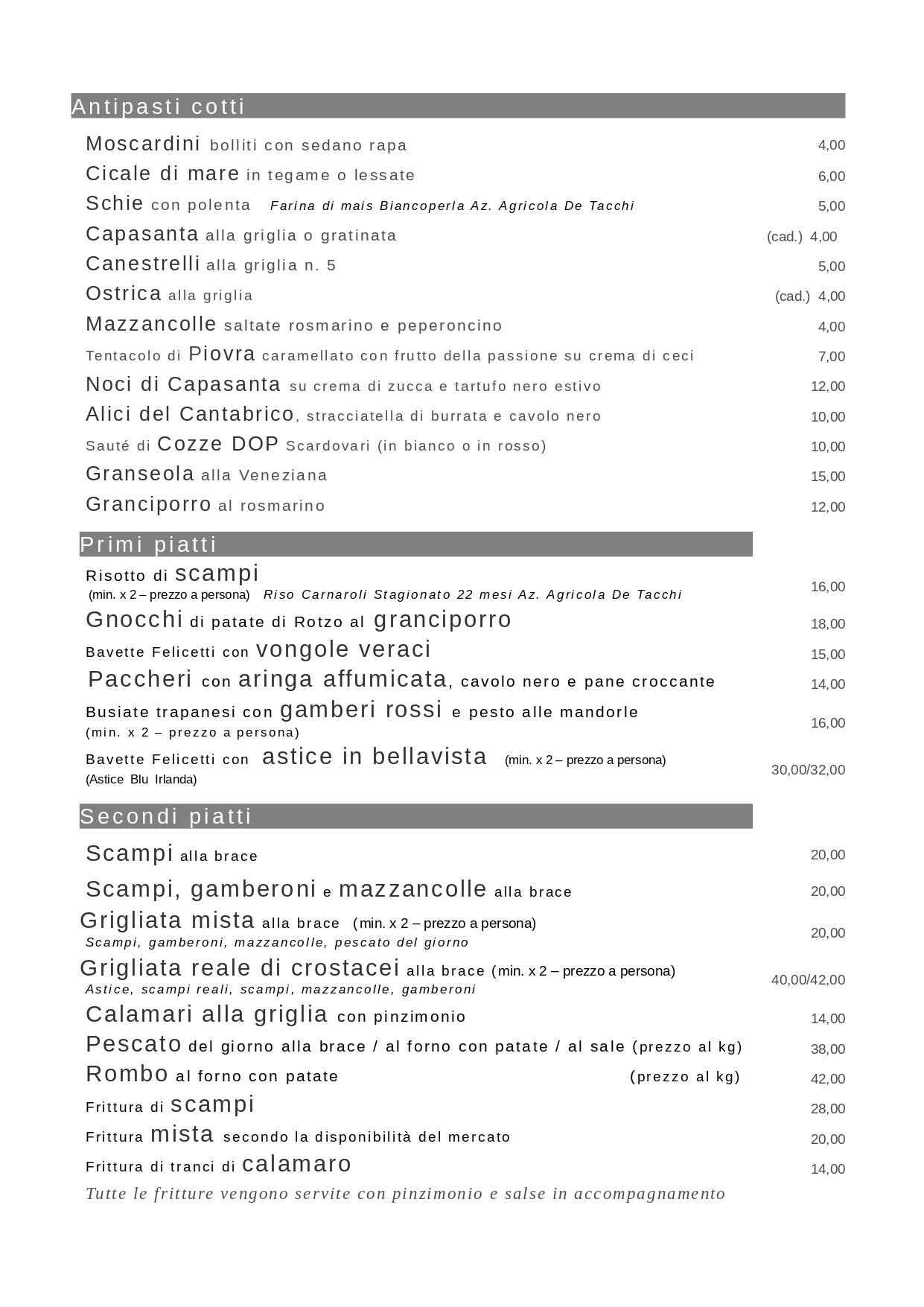 Menu di Chat Qui Rit 