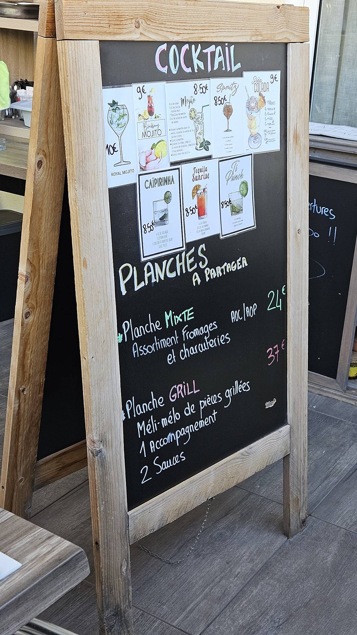 Menu de Le Ménestrel