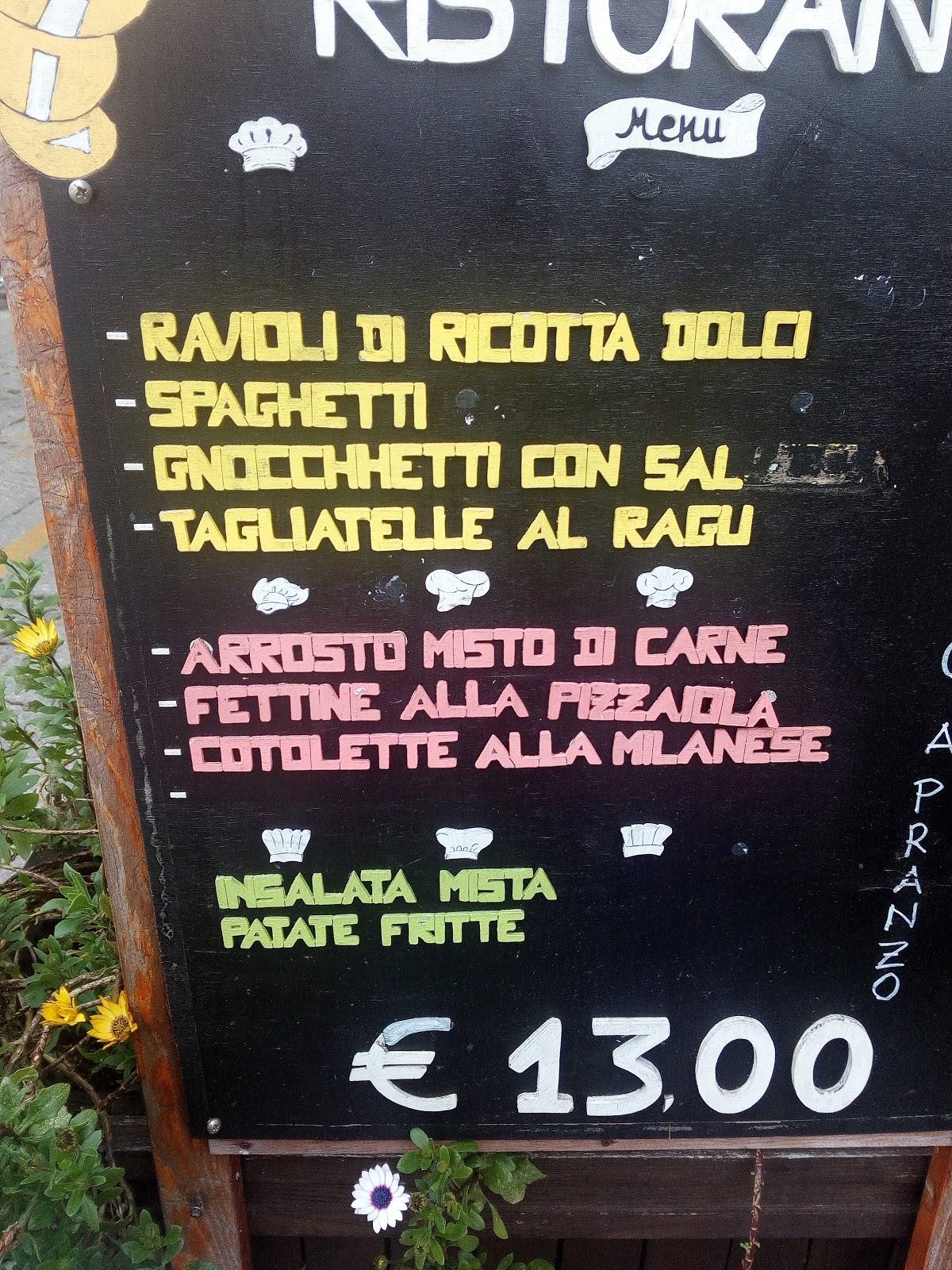 Menu di Ristorante Bar Museum 