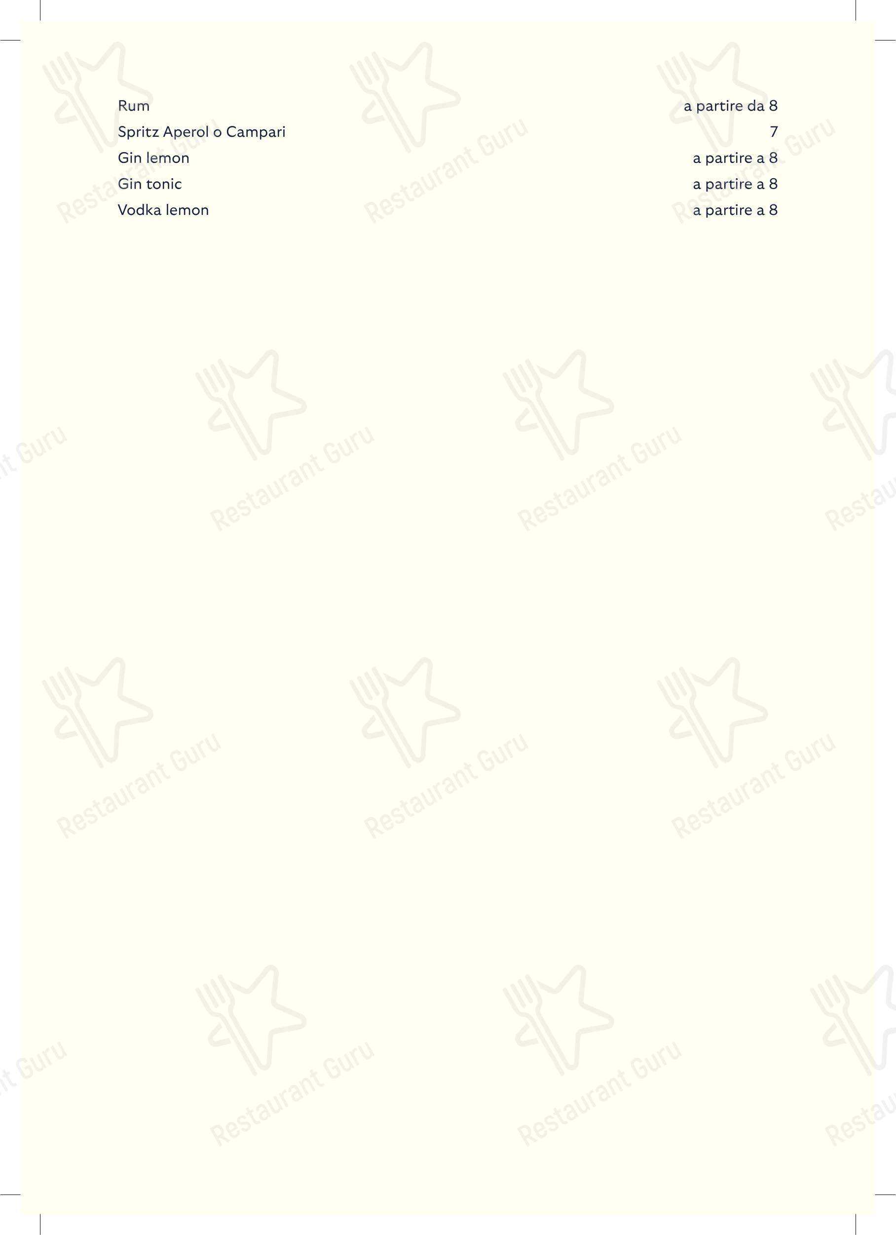 Menu per Ristorante Maresca ristorante