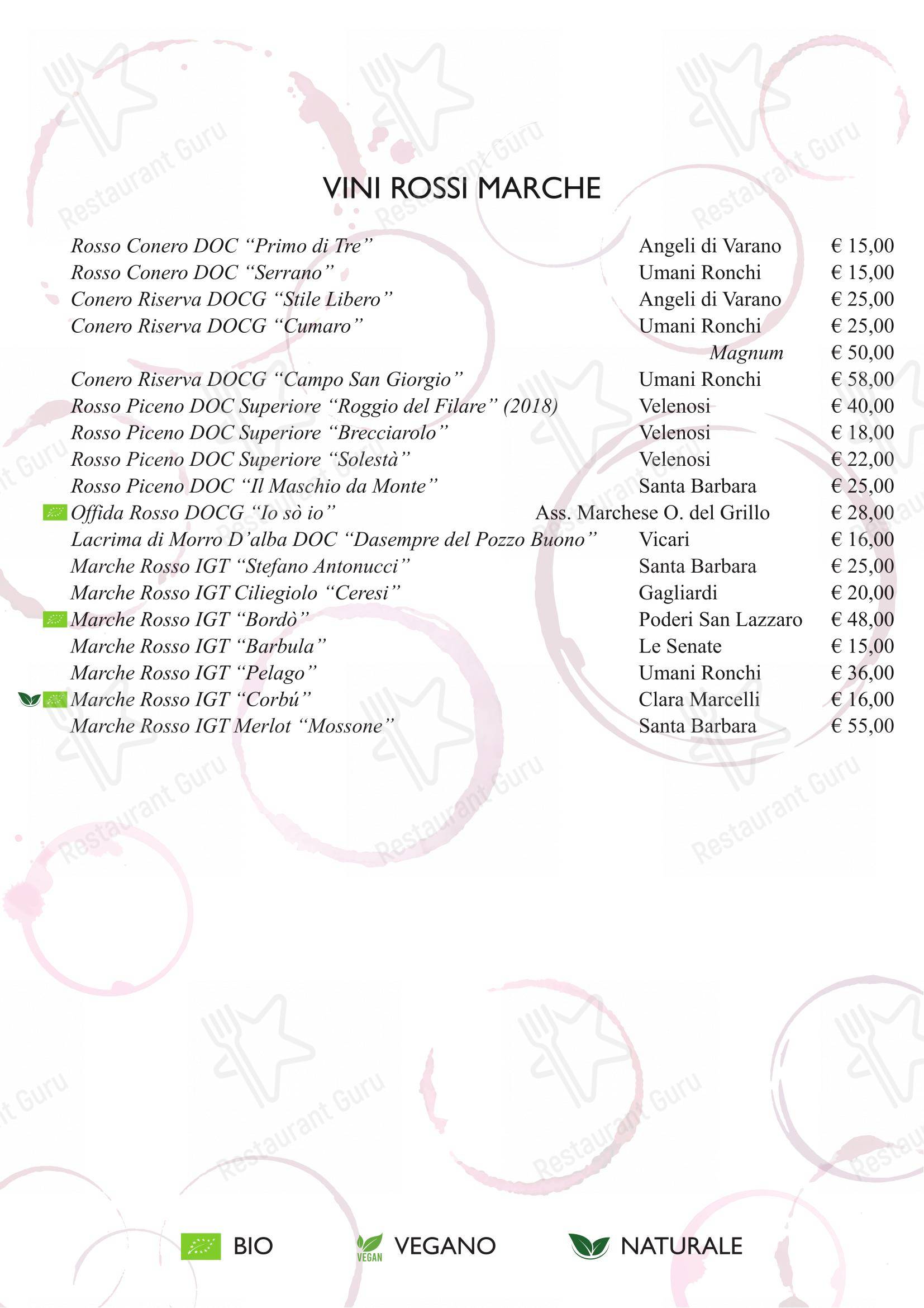 Menu di Ristorante Nonna Rina - Menu