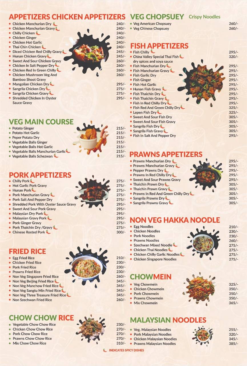 WillsKitchen menu