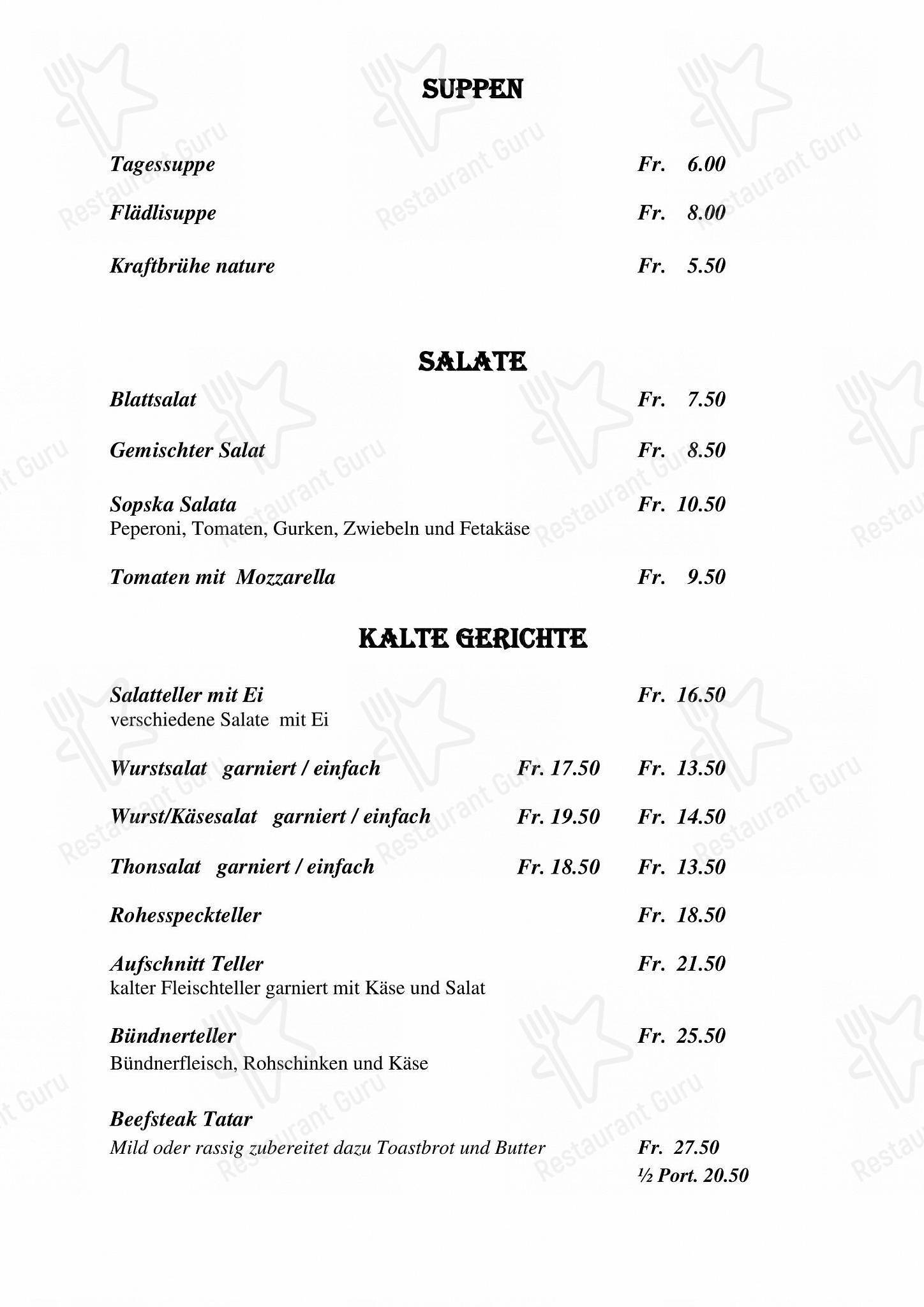 Büsi in Zurigo - Boronia Catering Menu Pack