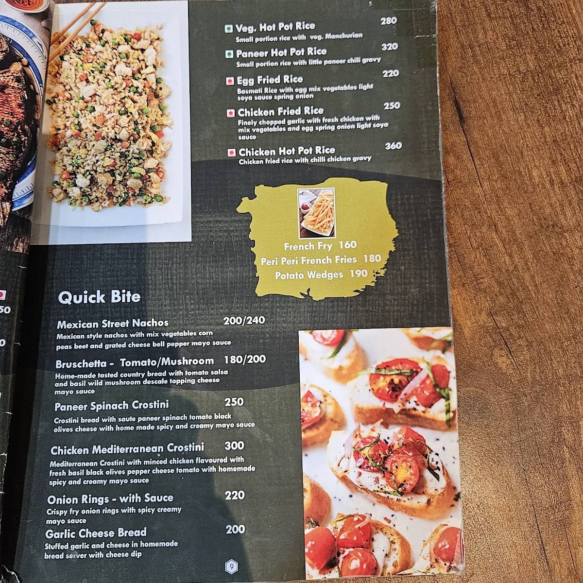 Cafe BrewMaster-Rishikesh 2.O menu