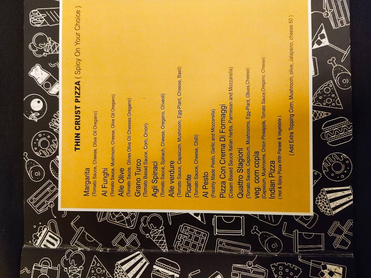 LITTLE ITALY RISTORANTE menu