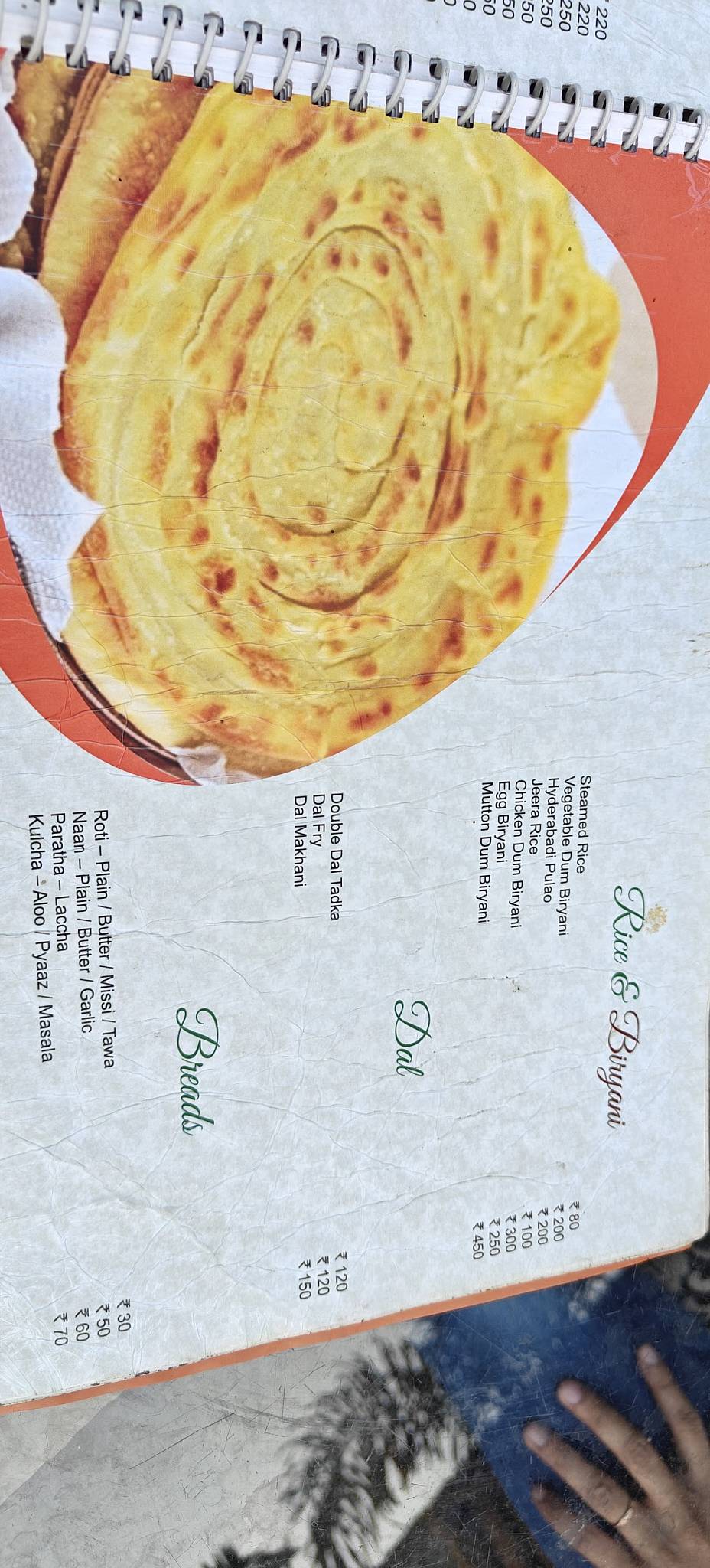 Panache Inn [Bihta] menu