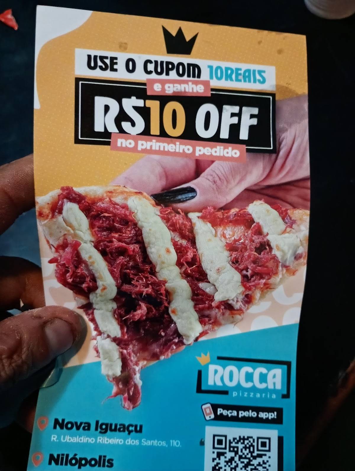 Pizza Rocca Nilópolis cardápio