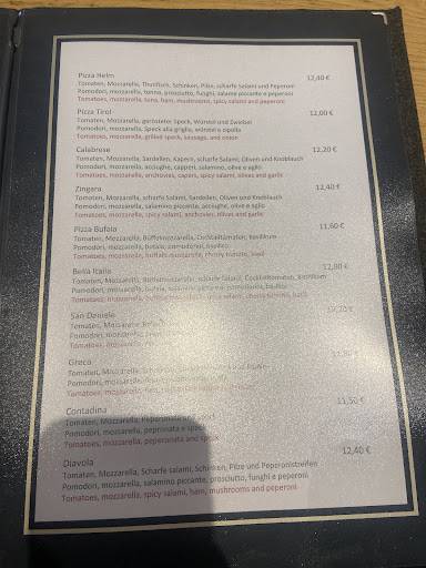 Menu di Punka Ristorante 