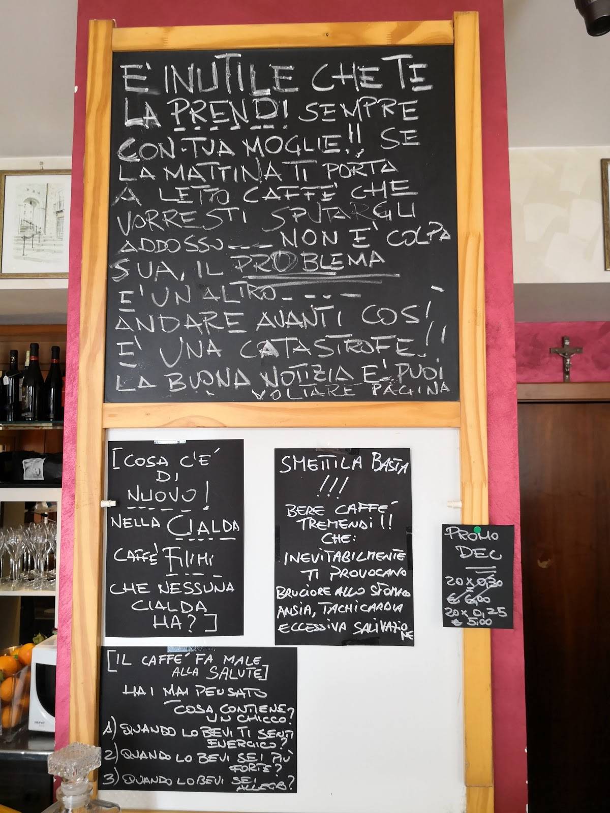 Menu di Caffè Filitti, Il Signore Del Caffè 