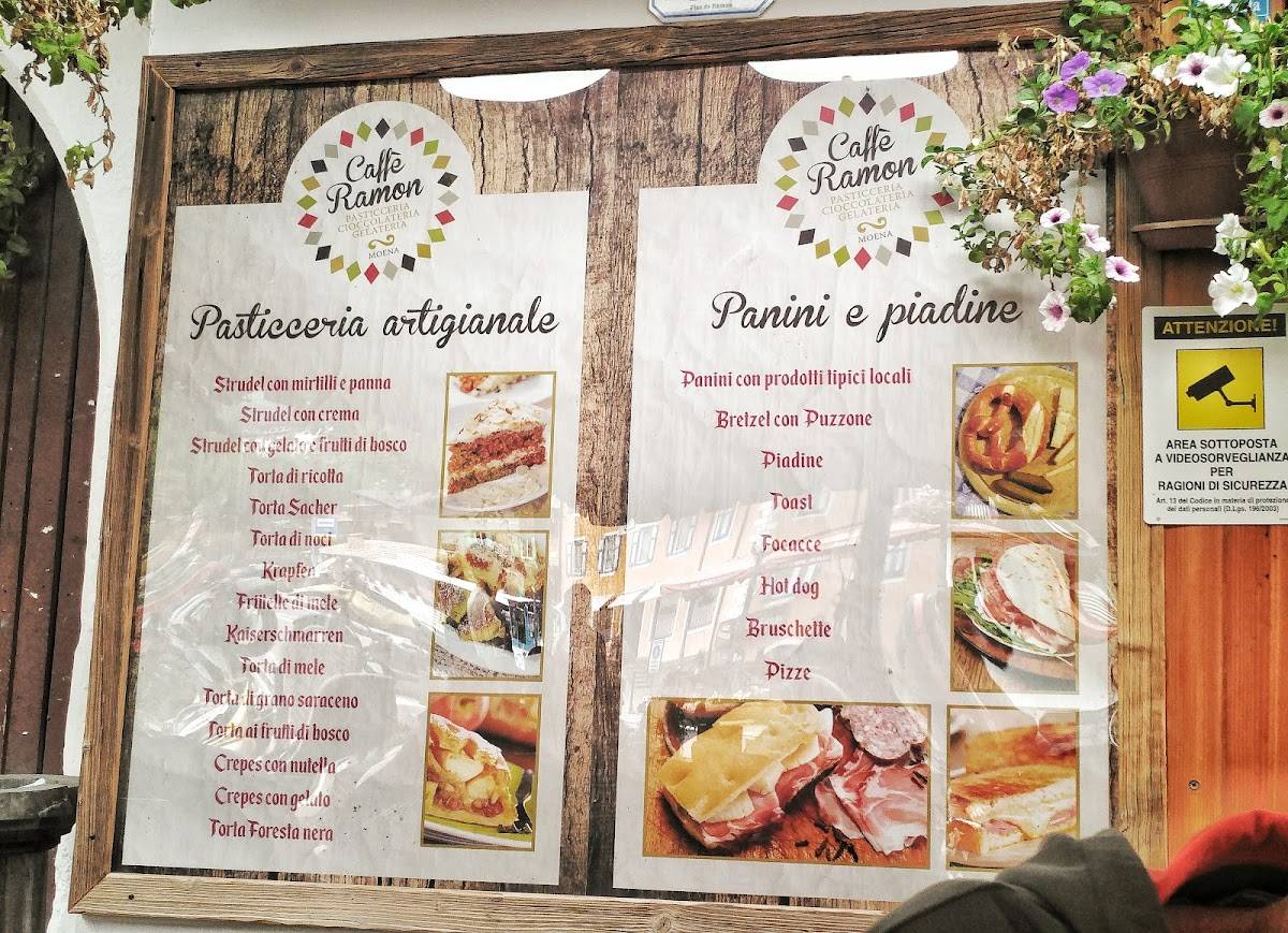 Menu di Caffè Ramon 