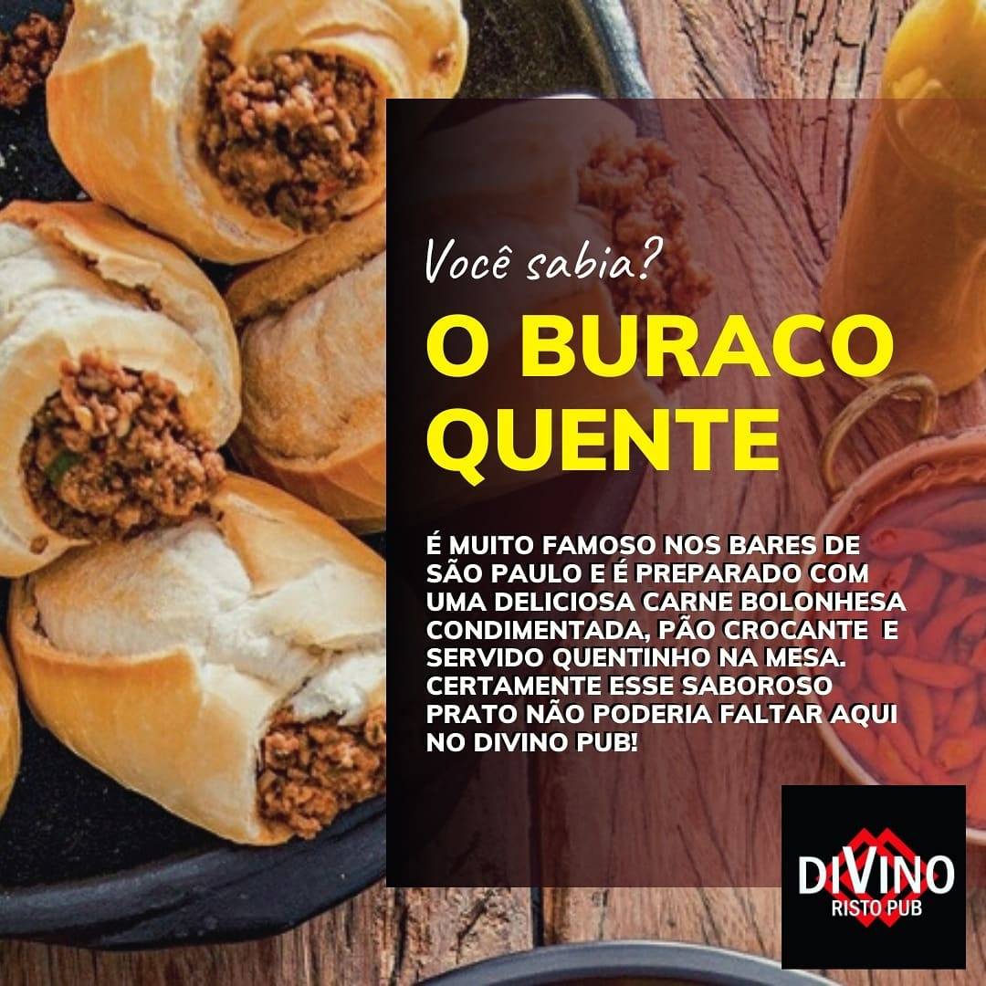 Divino Risto Pub cardápio