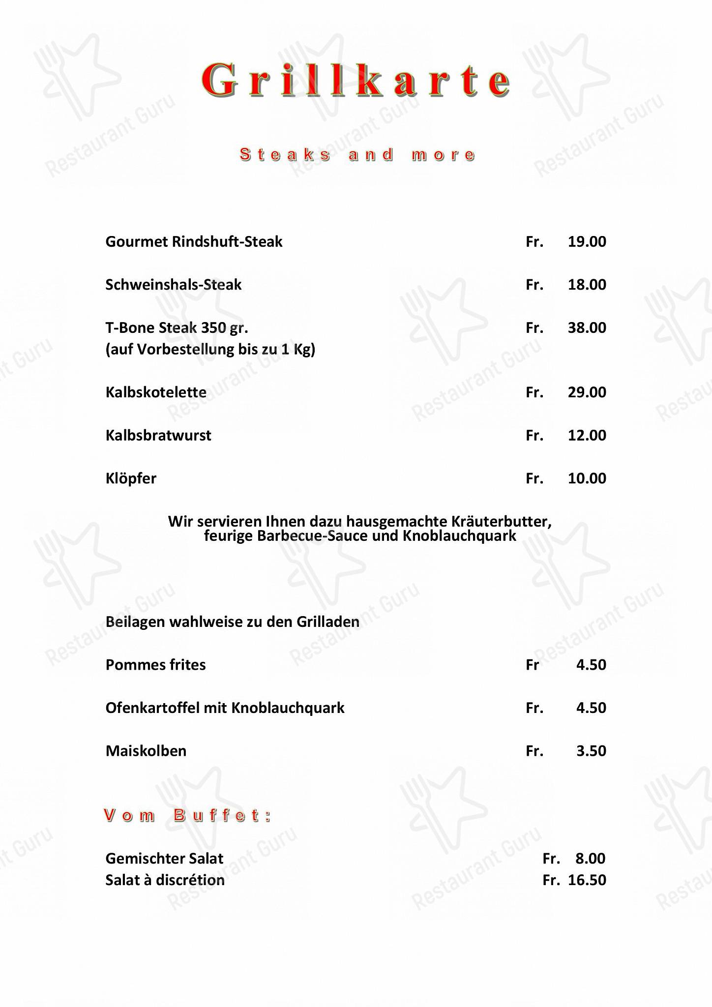 Pfarreizentrum L'ESPRIT in Basilea - Menu bar