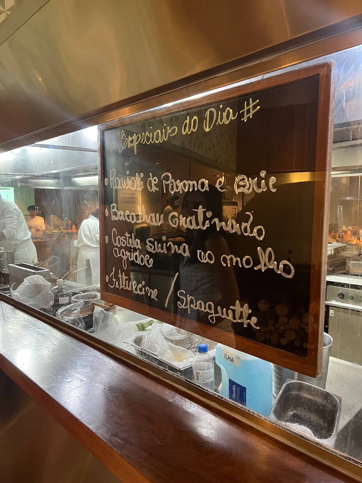 Ráscal Leblon cardápio