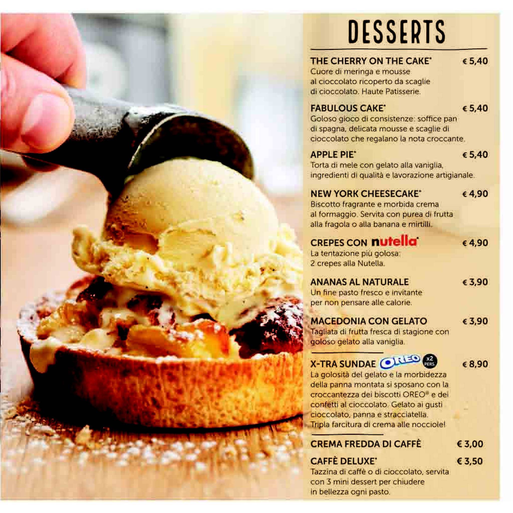 Menu di ROADHOUSE RESTAURANT ROVATO 