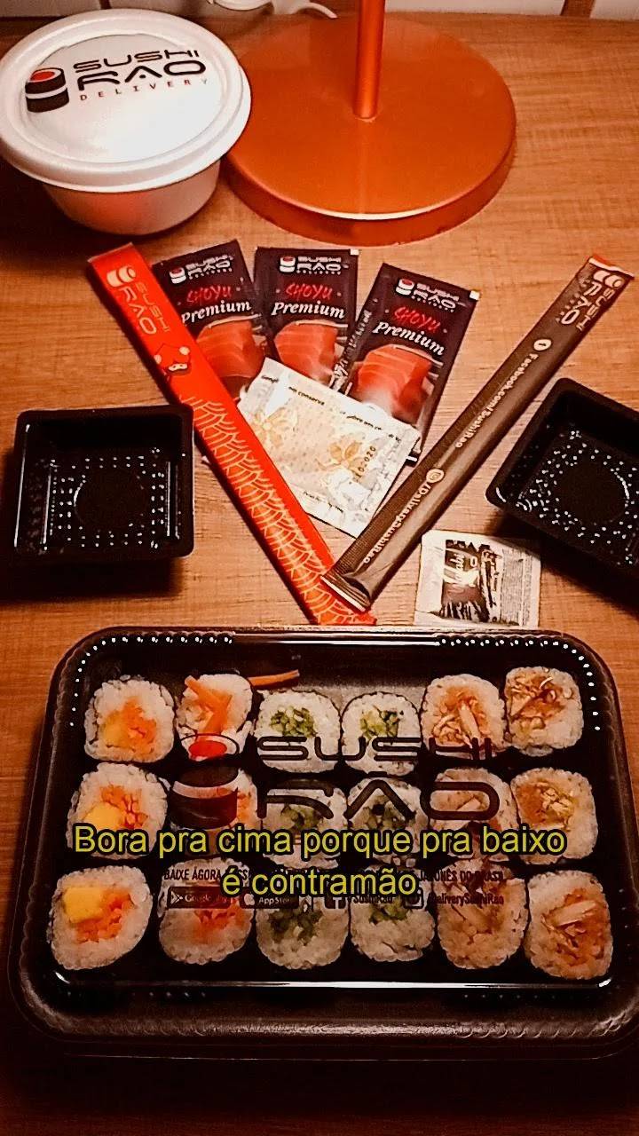 Sushi Rão cardápio