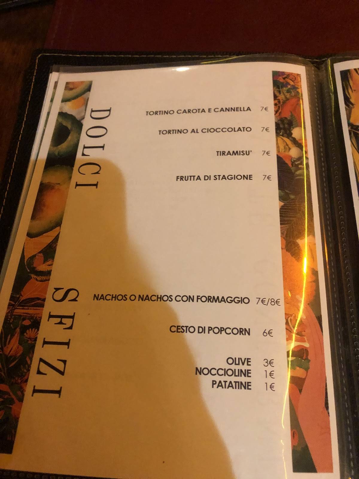 Menu di Anima Mundi 