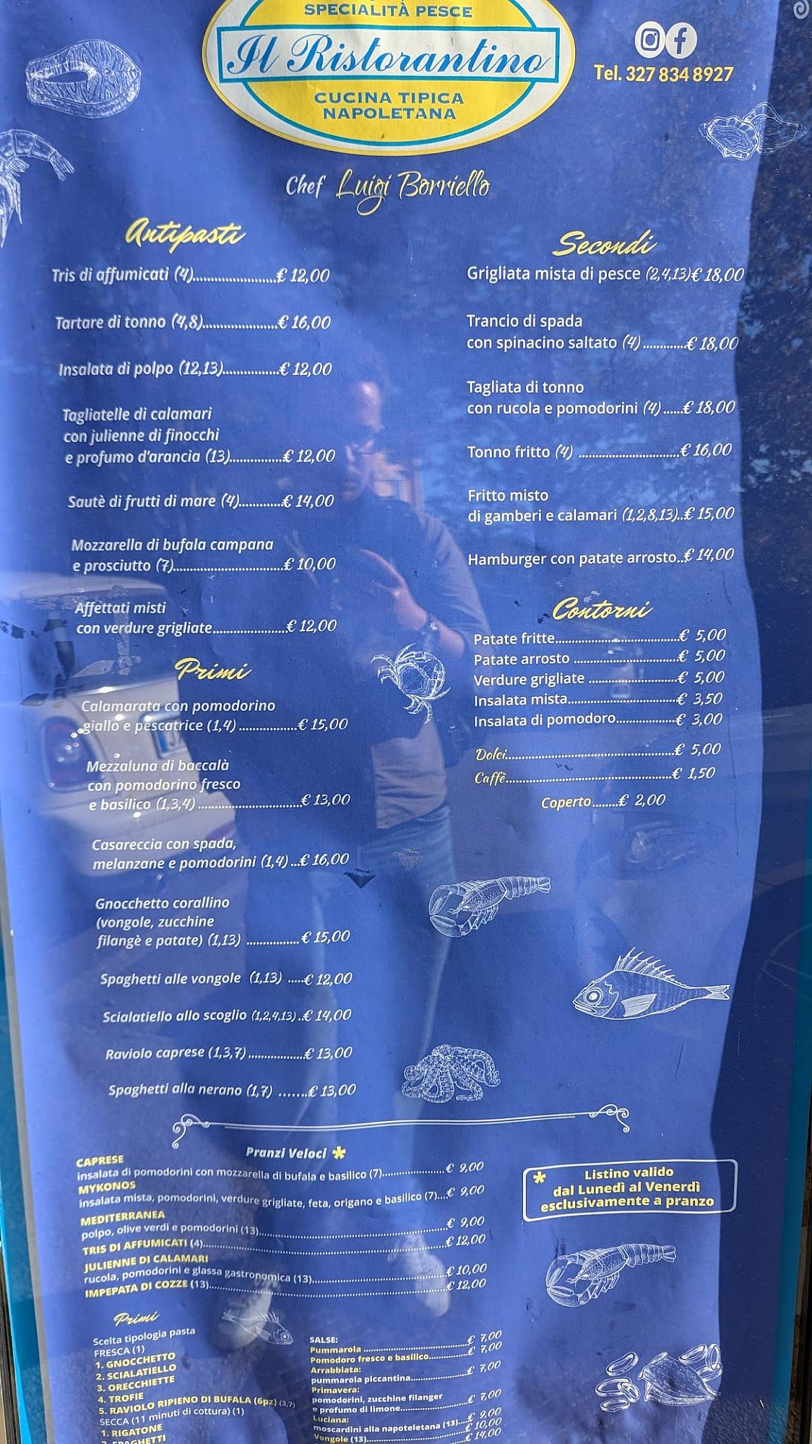 Menu di Il Ristorantino 