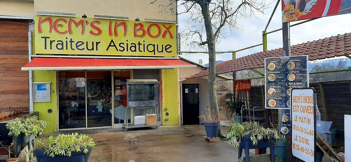 Menu de Nem's In Box