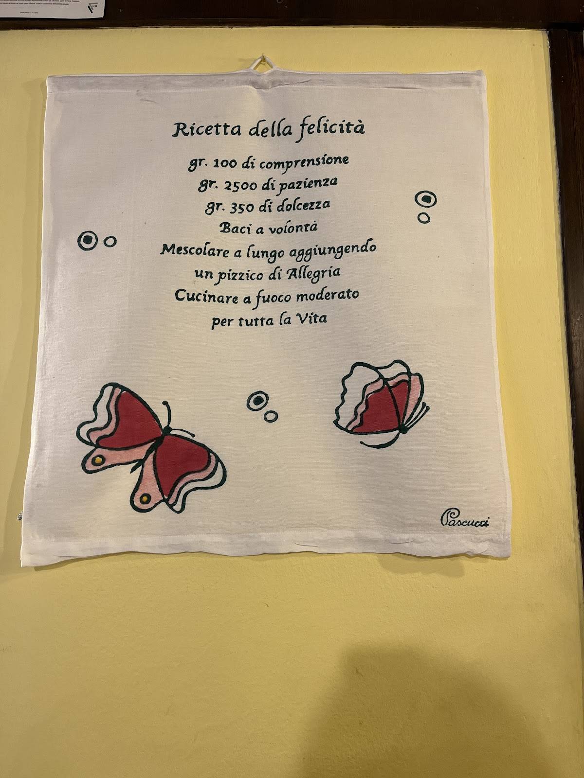Menu di Pizzeria Ristorante La Rocca 