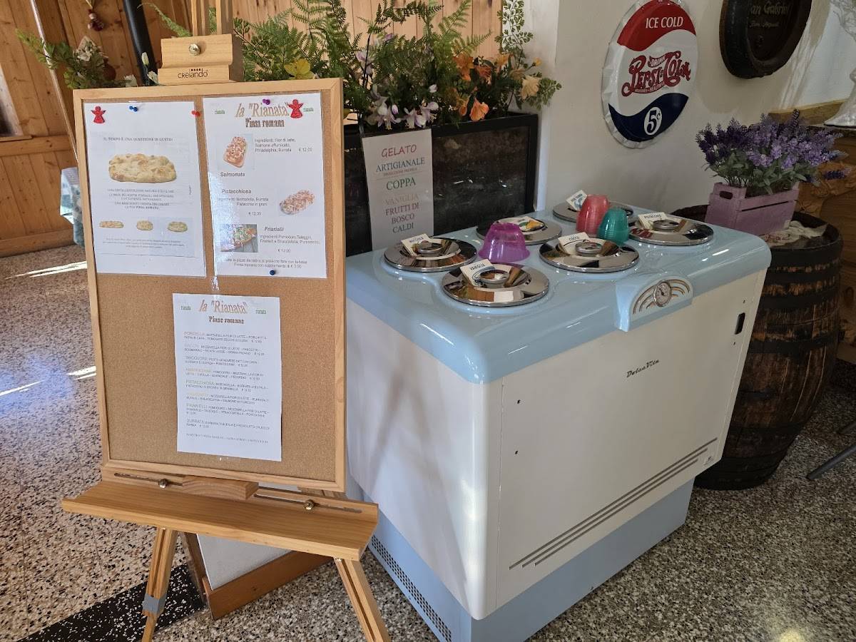 Menu di Pizzeria Ristorante Rianata 