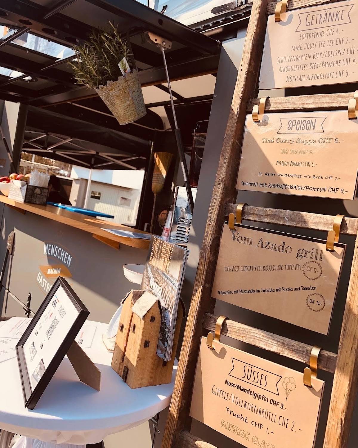 Menu di Rüsterei Rorschach 