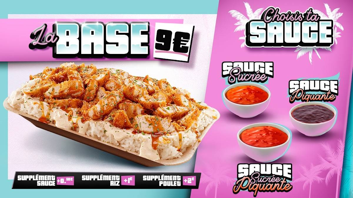 Menu de Tasty Crousty - Saint Denis