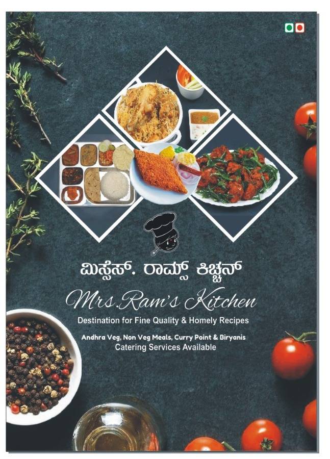 Mrs Ram's Kitchen menu
