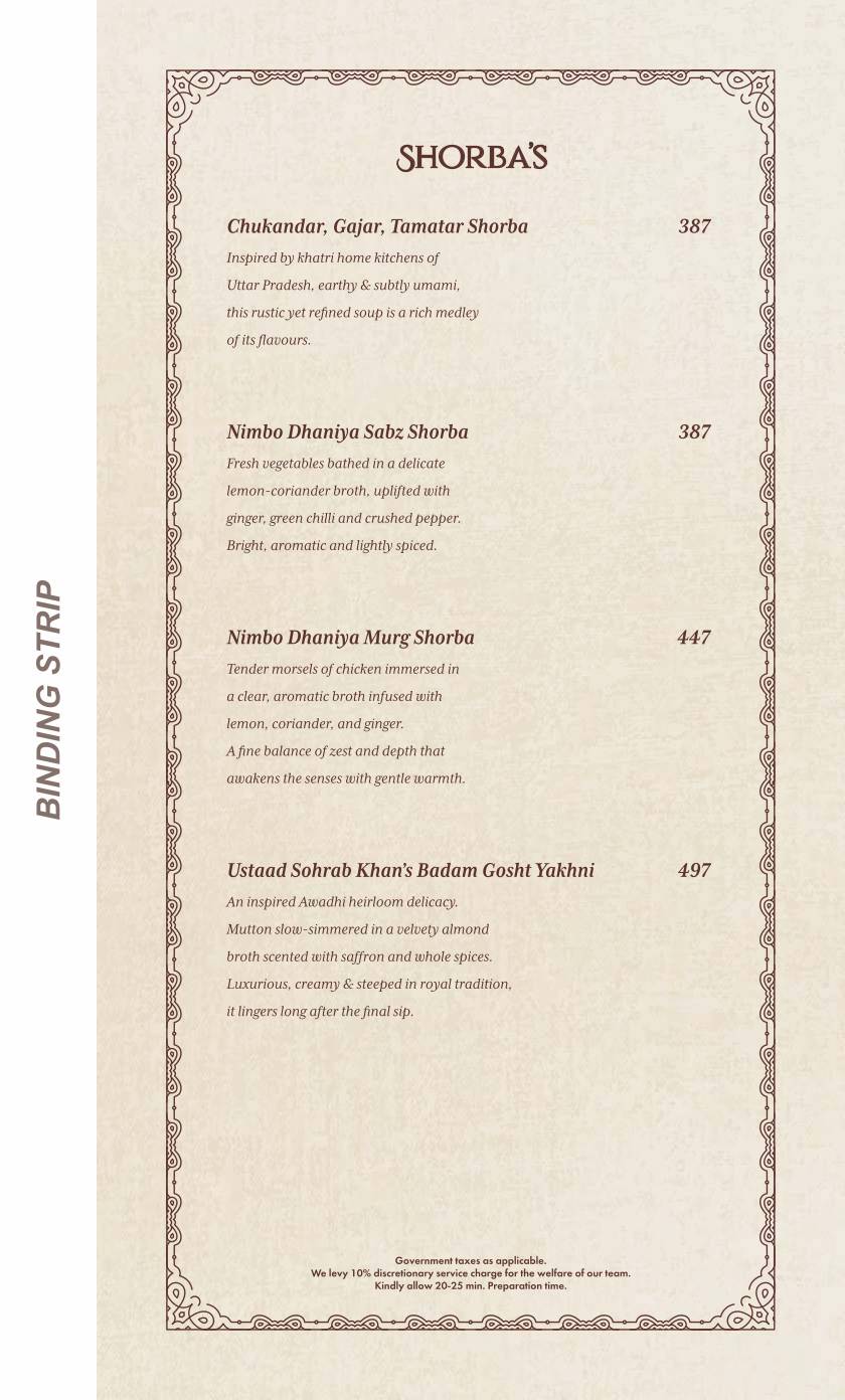 RASAYYAH menu