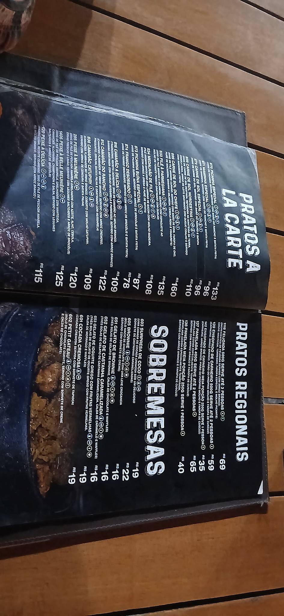 Rancho do Poço cardápio