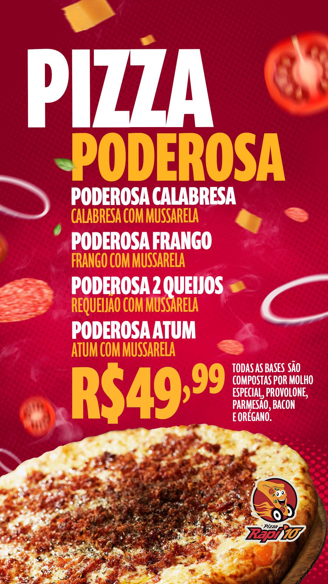 Rapi10 Campanário cardápio