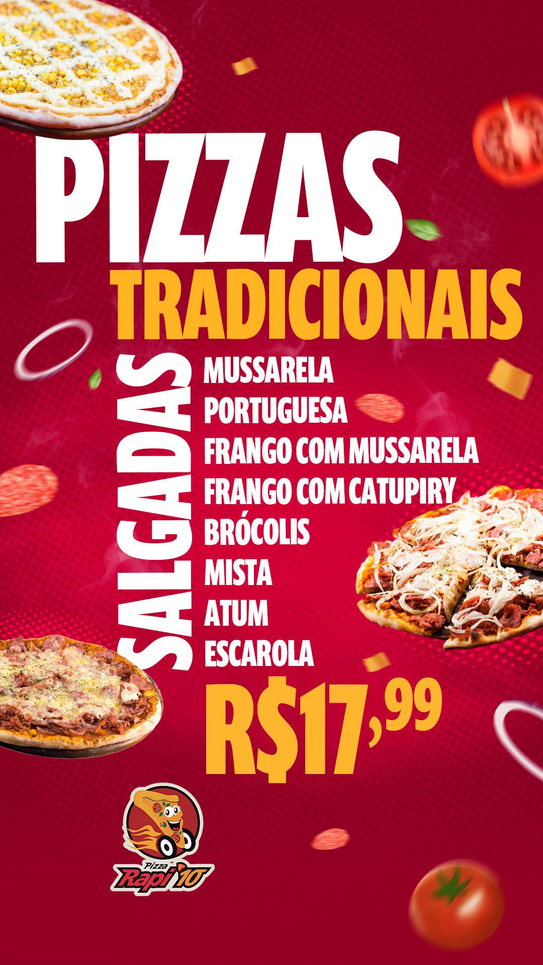 Rapi10 Campanário cardápio