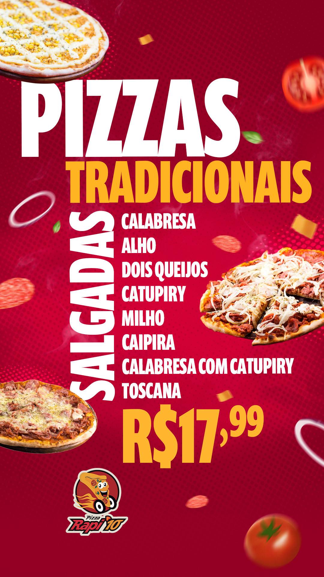 Rapi10 Campanário cardápio