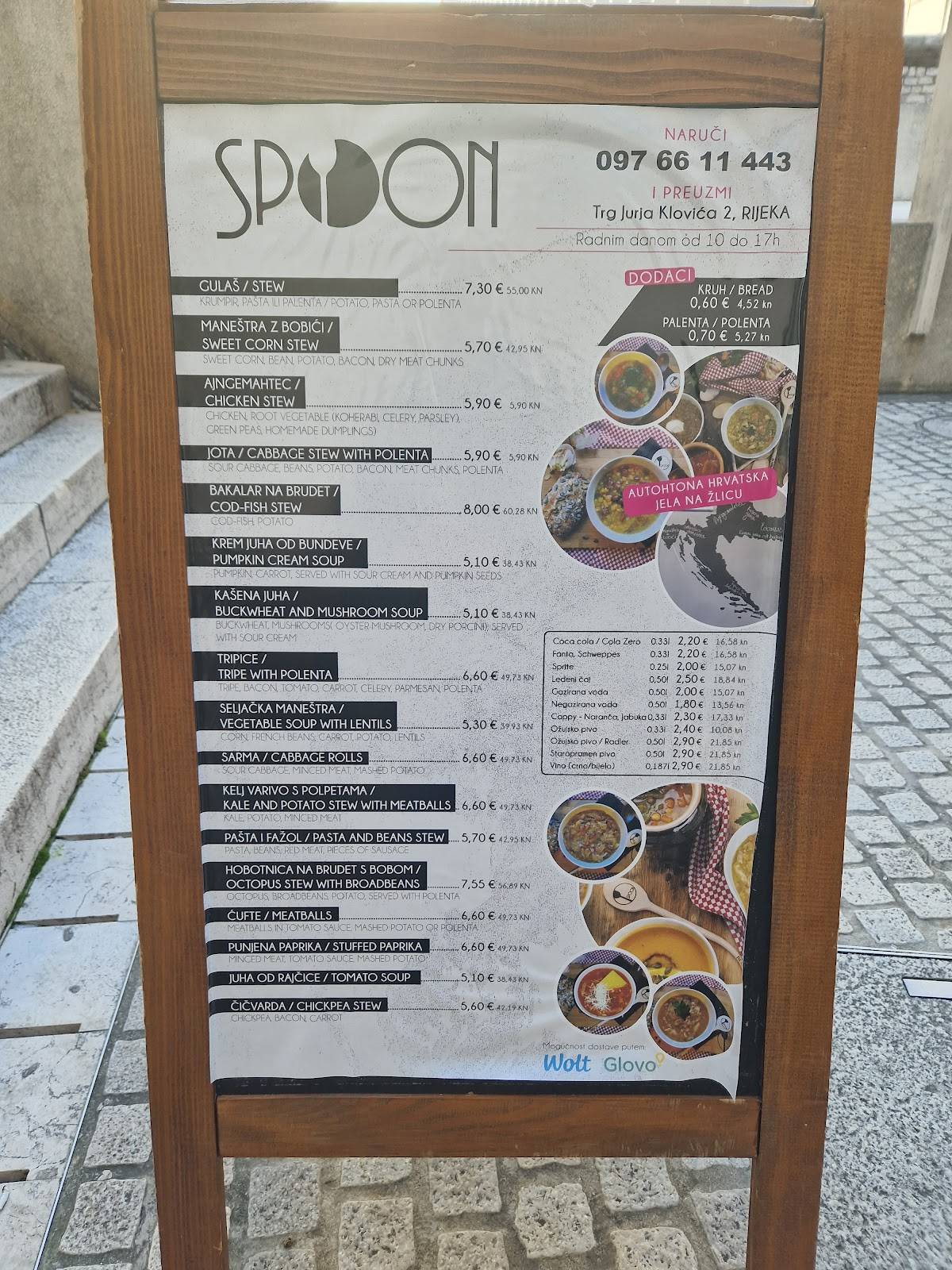 Menu di Spoon 