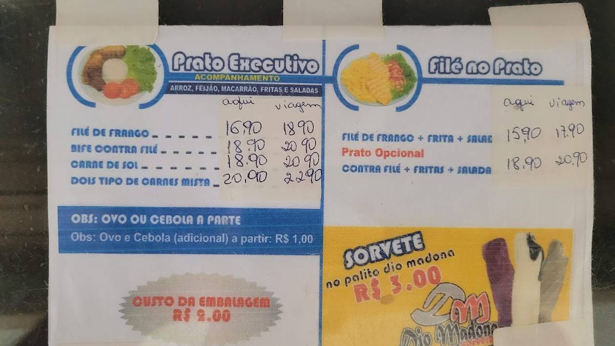 Xlet's Lanches cardápio