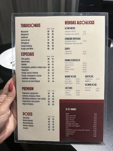 Berna Ristorante cardápio