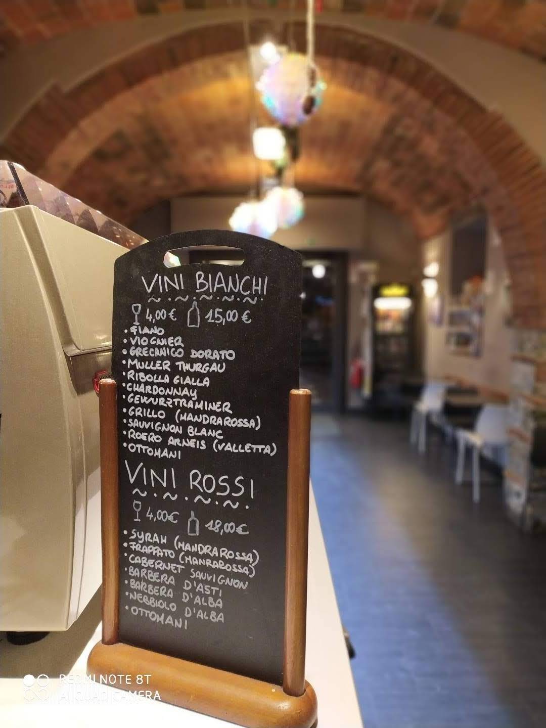 Menu di Caffe' Incontro 