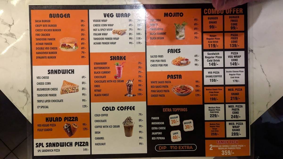Center Point menu