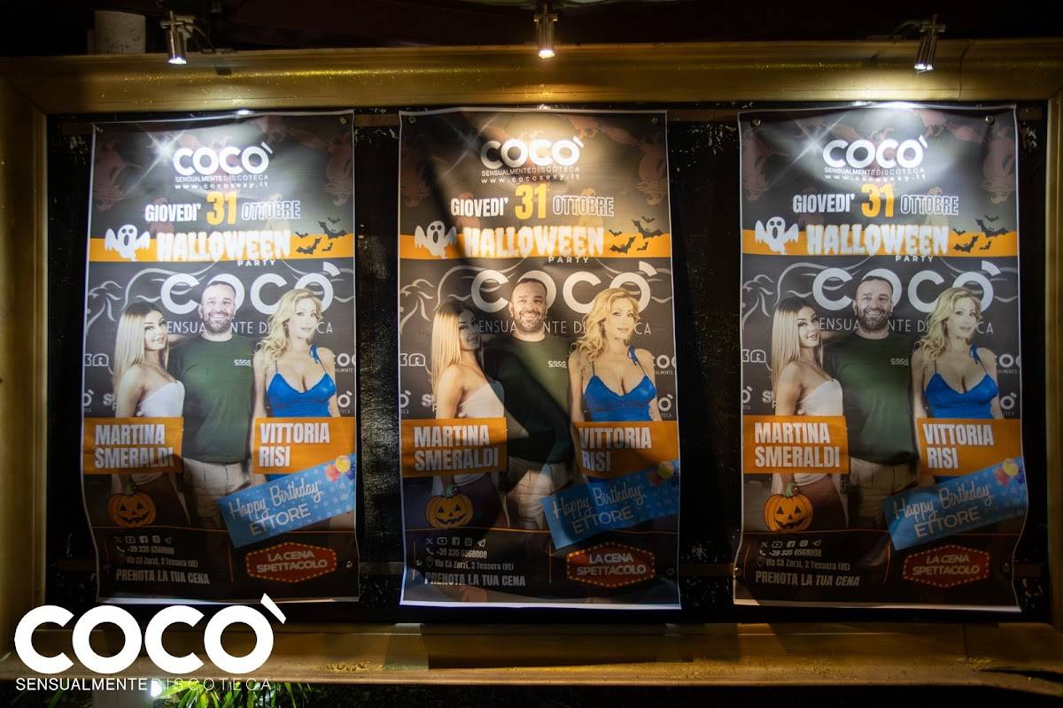 Menu di Coco' lapdance 