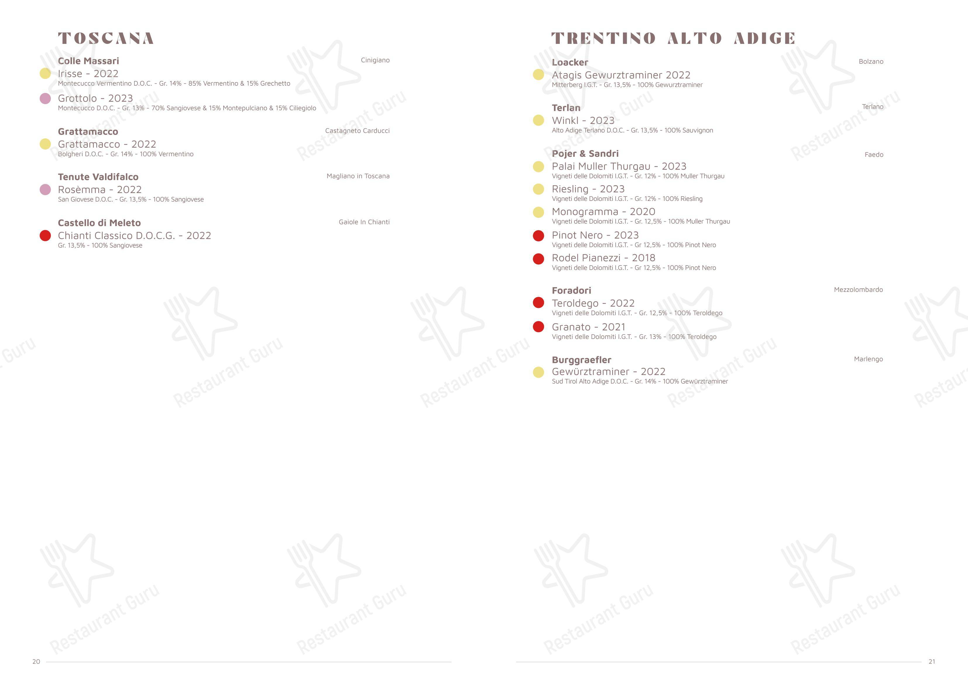 Dimora Intini - Hotel di charme in Noci - Ночное меню